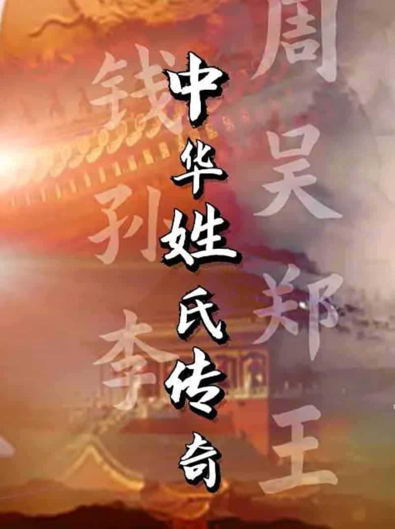中华姓氏传奇海报