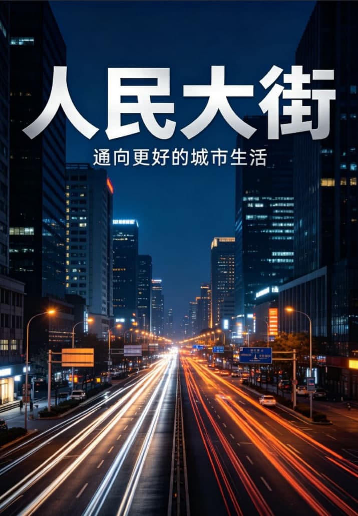 人民大街海报