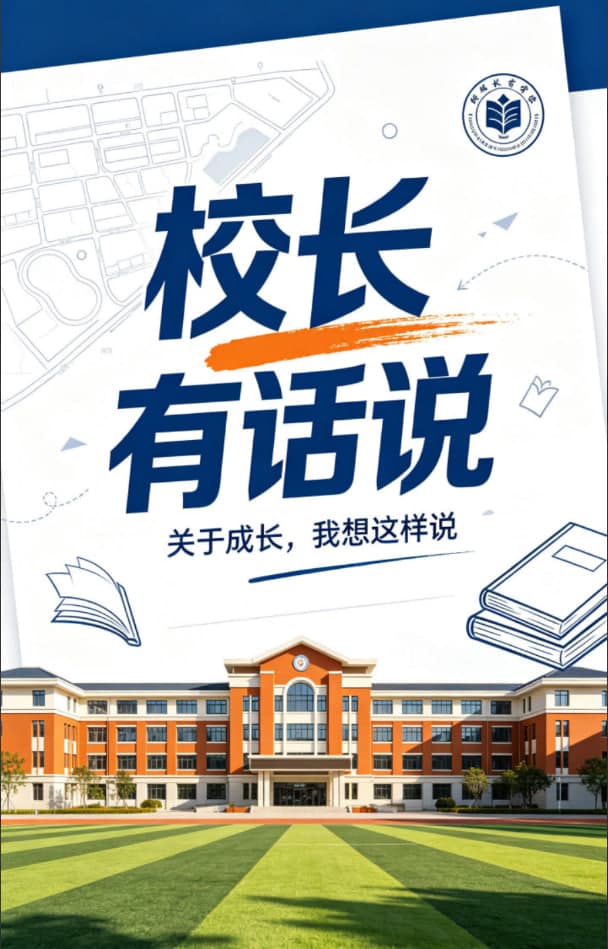 校长有话说海报