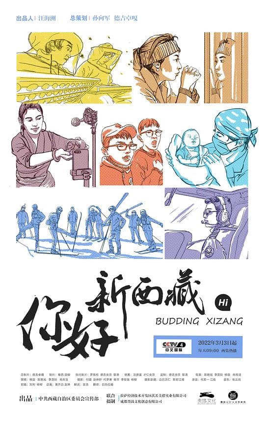 你好！新西藏海报